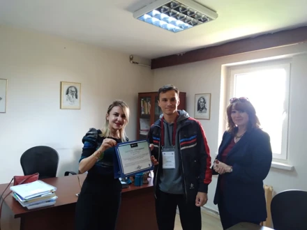 Bölümümüz Öğrencileri Eskişehir'de Gerçekleşen Öğrenci Sempozyumunda Bildirilerini Sundular